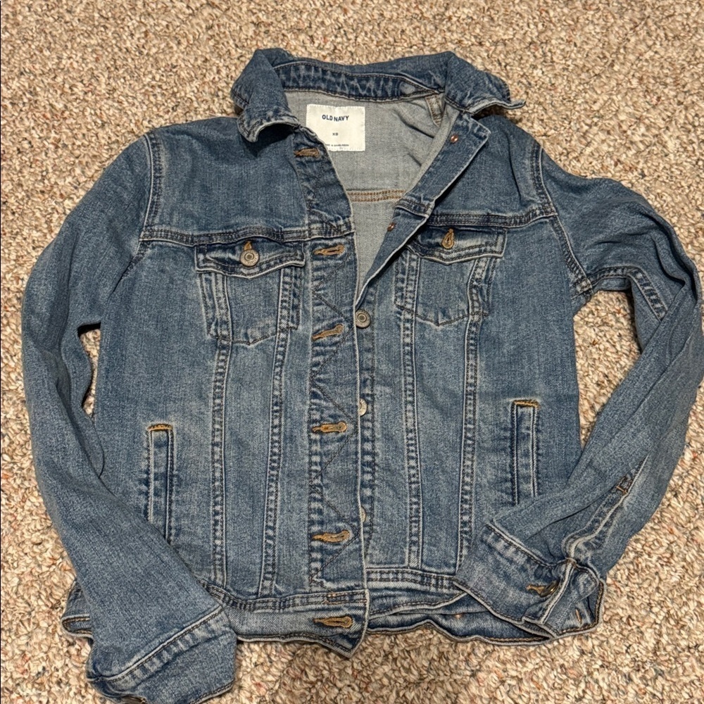 Old Navy XSmall Blue Denim Jean Jacket